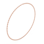 Load image into Gallery viewer, Bezel Tennis Necklace — 4.16ct