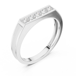 Load image into Gallery viewer, Marquise Channel Mens Ring — 0.50ct