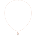 Load image into Gallery viewer, Sculptural Curved Necklace — 0.50ct