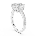 Load image into Gallery viewer, Reina 2.00ct Princess Cut Diamond Engagement Ring