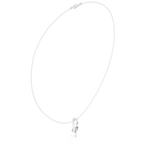 Load image into Gallery viewer, Sculptural Curved Necklace — 0.50ct