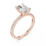 Load image into Gallery viewer, Silhouette 2.00ct Oval Diamond Ring