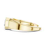 Load image into Gallery viewer, Radiant Signet Mens Ring — 1.10ct