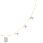 Load image into Gallery viewer, Botanical Leaf Pendant Necklace — 1.73ct