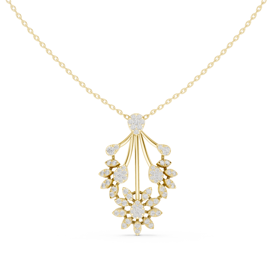 Fan Chandelier Pendant — 1.00ct