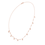 Load image into Gallery viewer, Diamond Station Necklace — 0.36ct