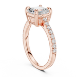 Load image into Gallery viewer, Deco 2.00ct Asscher Cut Diamond Ring