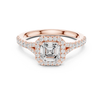 Load image into Gallery viewer, Prism 1.00ct Asscher Cut Diamond Ring