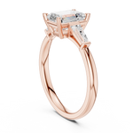 Load image into Gallery viewer, Rafaela 1.31ct Emerald Cut Diamond Ring