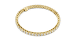 Load image into Gallery viewer, Dense Pavé Tennis Bracelet — 6.37ct