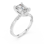 Load image into Gallery viewer, Sovereign 2.50ct Emerald Cut Diamond Ring