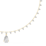 Load image into Gallery viewer, Statement Pear-Drop Pendant Necklace — 9.02ct