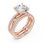 Load image into Gallery viewer, Solstice 2.85ct Round Brilliant Diamond Ring
