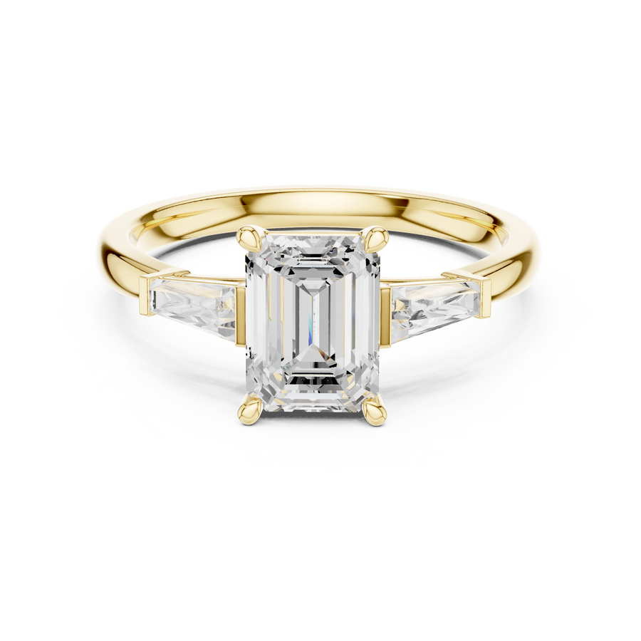 Rafaela 1.31ct Emerald Cut Diamond Ring