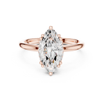 Load image into Gallery viewer, Fantaisie Marquise Diamond Accent Ring