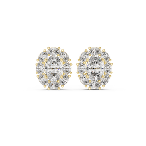 Nina Diamond Solitaire Stud Earrings