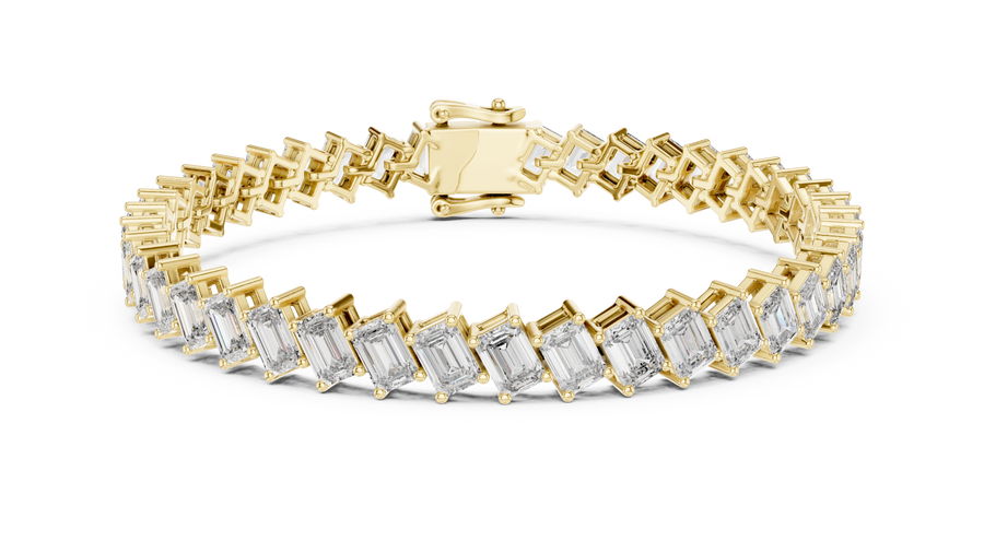 Emerald Tennis Bracelet — 7.52ct