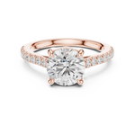 Load image into Gallery viewer, Stellar 2.00ct Round Brilliant Diamond Ring