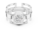 Load image into Gallery viewer, Crown Edge Mens Ring — 1.00ct