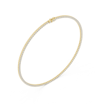 Load image into Gallery viewer, Classic Tennis Necklace — 37.20ct