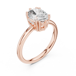 Load image into Gallery viewer, Rosalind Oval Diamond Accent Ring