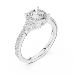 Load image into Gallery viewer, Celestine Round Brilliant Diamond Ring