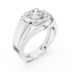 Load image into Gallery viewer, Classic Signet Mens Ring — 1.10ct