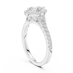 Load image into Gallery viewer, Lune 1.00ct Pear Shape Diamond Ring