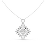 Load image into Gallery viewer, Spike Halo Pendant — 1.05ct