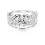 Load image into Gallery viewer, Vintage 1.80ct Emerald Cut Diamond Ring