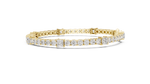 Load image into Gallery viewer, Round Princess Bracelet — 6.62ct