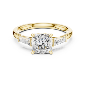 Bijou 1.42ct Cushion Cut Diamond Ring