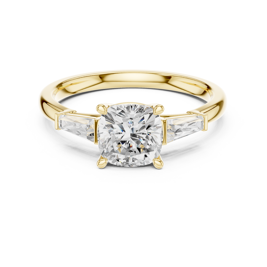 Bijou 1.42ct Cushion Cut Diamond Ring