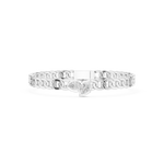 Load image into Gallery viewer, Curb Chain Station Men's Bracelet — 1.03ct