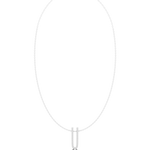 Load image into Gallery viewer, Double-Bar Lariat Necklace — 0.44ct