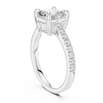 Load image into Gallery viewer, Deco 2.00ct Asscher Cut Diamond Ring