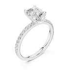 Load image into Gallery viewer, Teardrop 2.00ct Pear Shape Diamond Ring