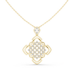 Load image into Gallery viewer, Moroccan Lattice Pendant — 1.02ct