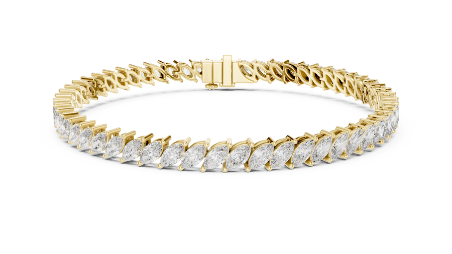 Marquise Tennis Bracelet — 8.4ct