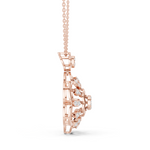 Load image into Gallery viewer, Floral Wheel Pendant — 0.84ct