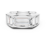 Load image into Gallery viewer, Multi Baguette Mens Ring — 3.42ct