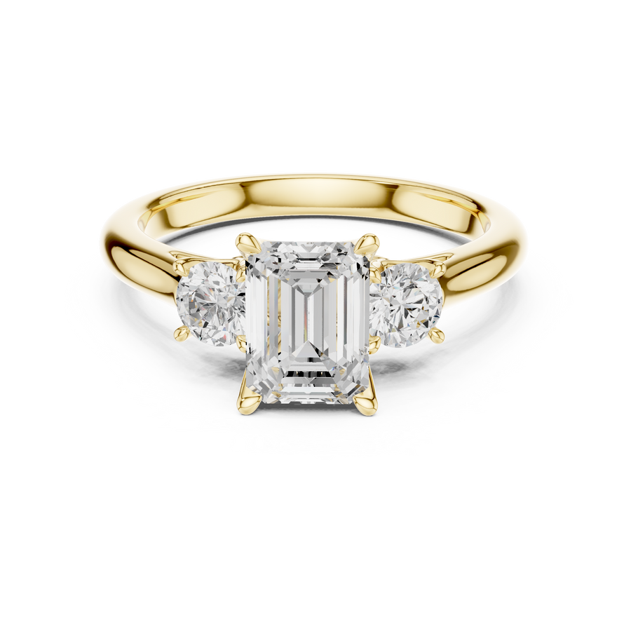 Palazzo 1.50ct Emerald Cut Diamond Ring