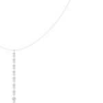 Load image into Gallery viewer, Graduated Solitaire Drop Necklace β 0.63ct