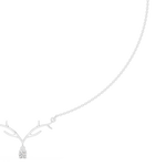 Load image into Gallery viewer, Sculptural Branch Pendant Necklace — 0.24ct