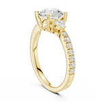 Load image into Gallery viewer, Celestine Round Brilliant Diamond Ring