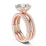 Load image into Gallery viewer, Neptune 3.63ct Oval Diamond Ring