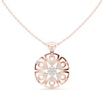 Load image into Gallery viewer, Sunburst Lattice Pendant — 0.79ct