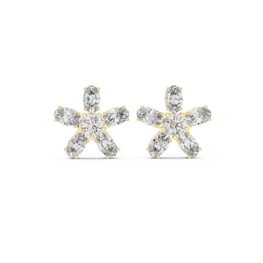 Liv Diamond Solitaire Stud Earrings