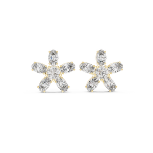 Liv Diamond Solitaire Stud Earrings