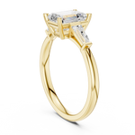 Load image into Gallery viewer, Rafaela 1.31ct Emerald Cut Diamond Ring
